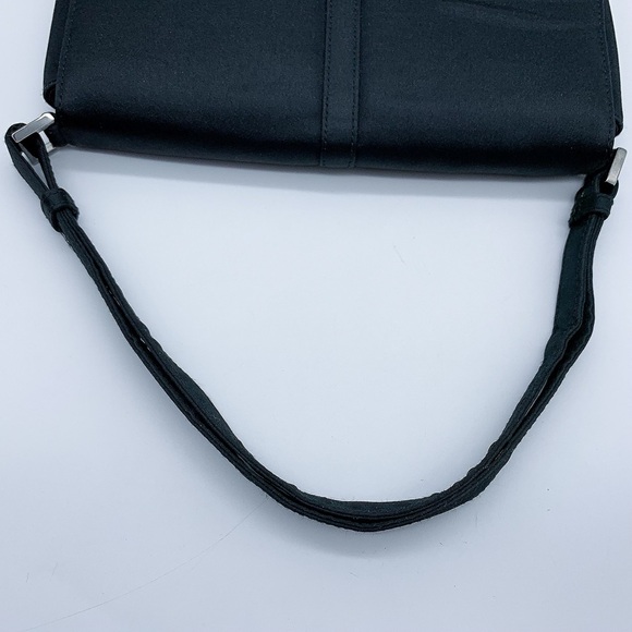 Gucci Satin Mini Flap Mini Handbag in Black - Picture 5 of 14